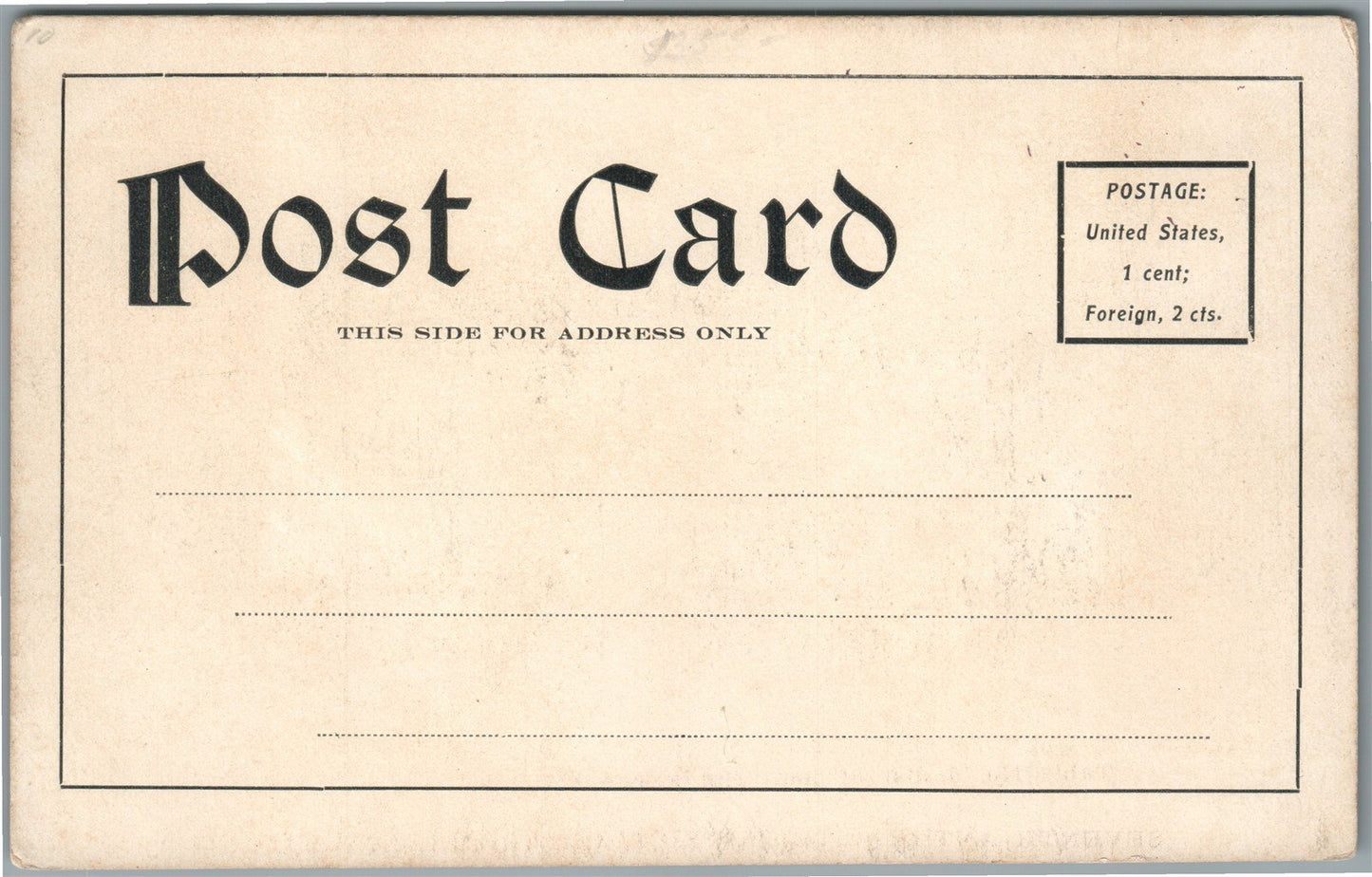 PERKASIE PA FIRST BAPTIST CHURCH ANTIQUE POSTCARD