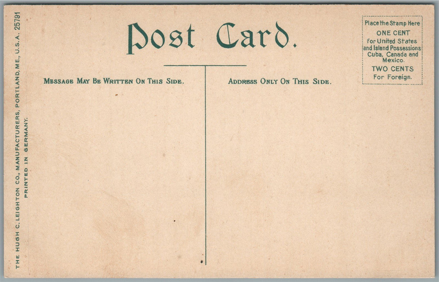 MAUCH CHUNK PA PHILADELPHIA MT.JEFFERSON SWITCHBACK RAILROAD ANTIQUE POSTCARD