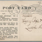 PHILADELPHIA PA POST CARD ADVERTISING 1908 ANTIQUE REAL PHOTO POSTCARD RPPC