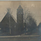 PHILMONT CHURCH PA ? ANTIQUE REAL PHOTO POSTCARD RPPC