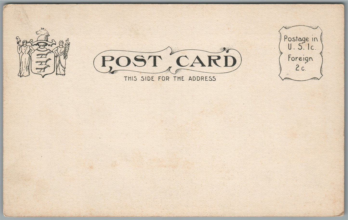 BORDENTOWN NJ CROMWELL RESIDENCE ANTIQUE POSTCARD