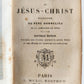 1860s IMITATION de JESUS - CHRIST antique in FRENCH