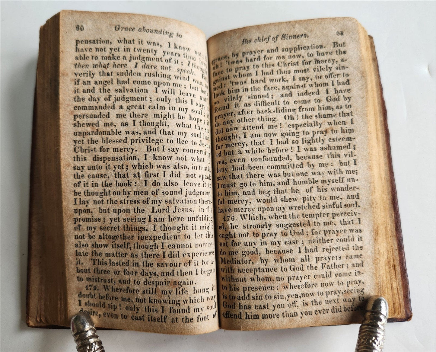 1814 FAITHFUL ACCOUNT of the LIFE of JOHN BUNYAN antique AMERICANA Exeter