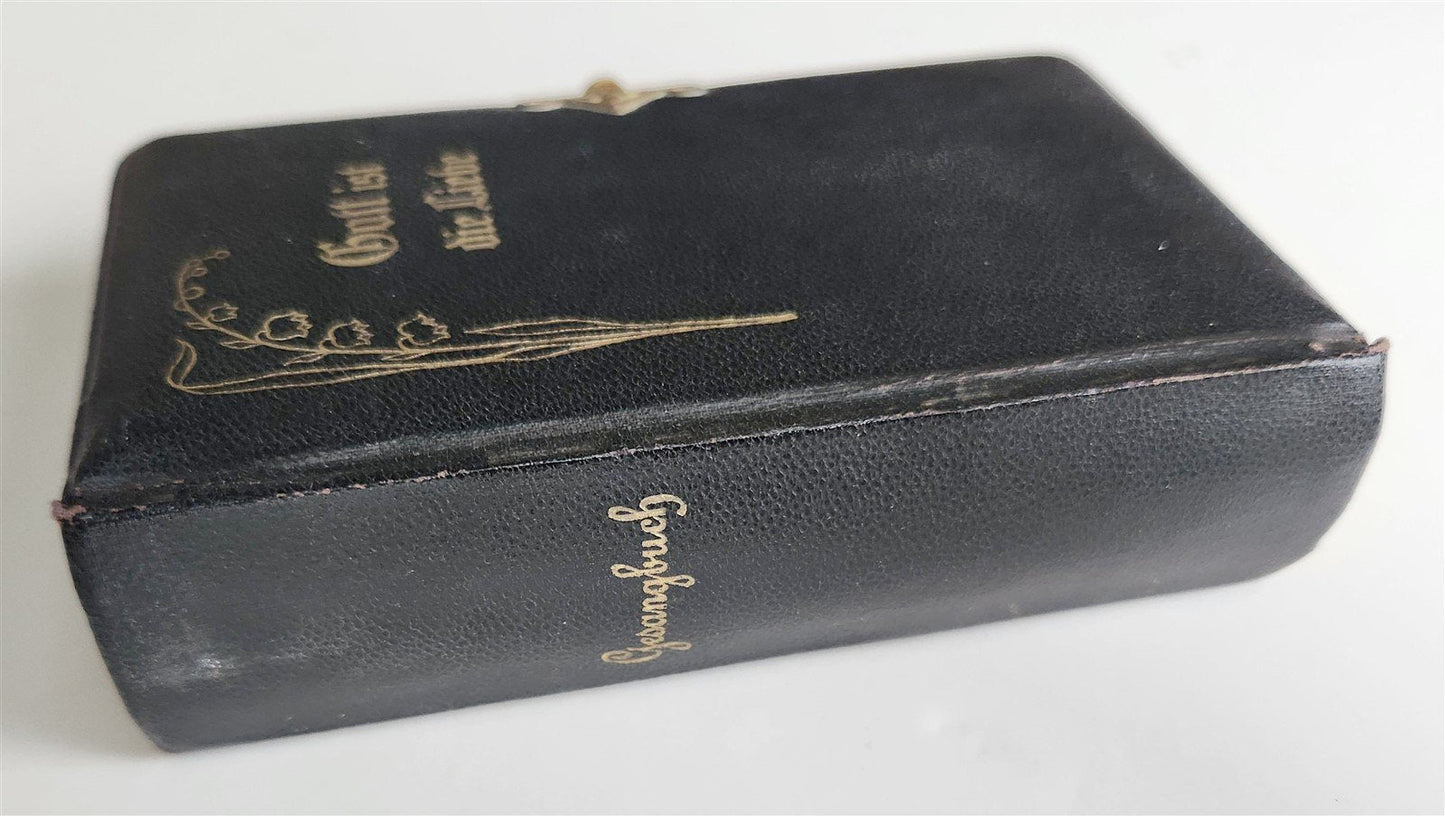 1900s GERMAN HYMNAL antique EVANGELISCH-LUTHERISCHES GESANGBUCH