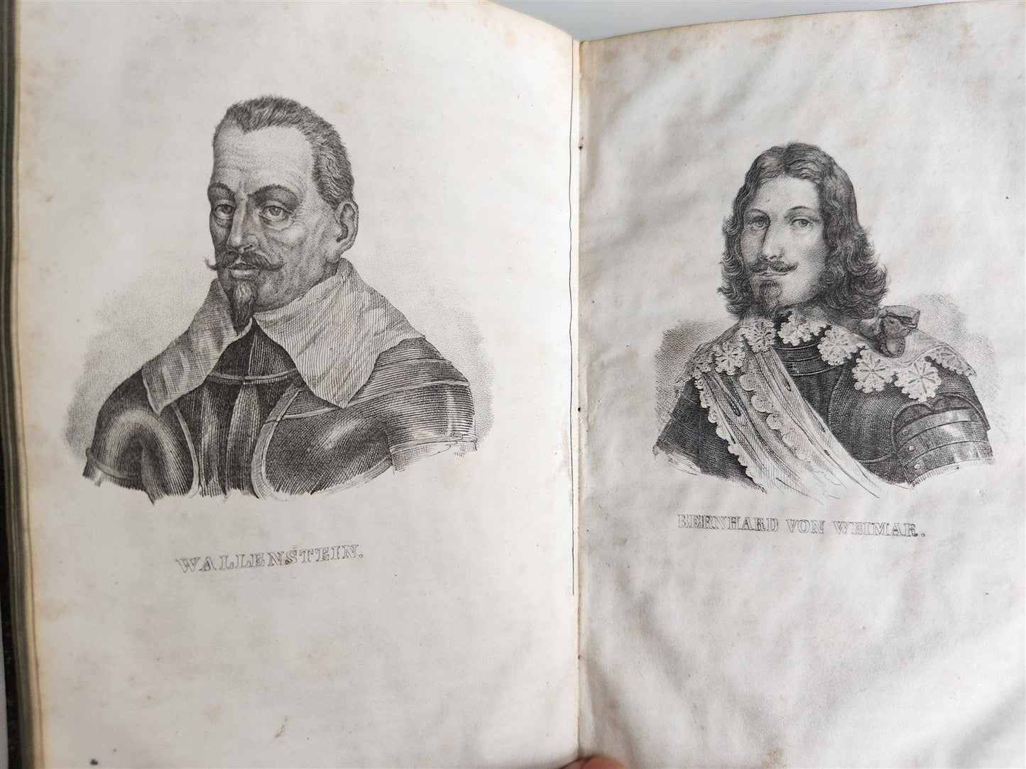 1838 GALLERY OF CHRISTIAN CHURCH REFORMERS in GERMAN antique 5 VOLS illustrated