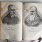 1838 GALLERY OF CHRISTIAN CHURCH REFORMERS in GERMAN antique 5 VOLS illustrated