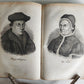 1838 GALLERY OF CHRISTIAN CHURCH REFORMERS in GERMAN antique 5 VOLS illustrated