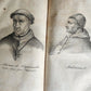 1838 GALLERY OF CHRISTIAN CHURCH REFORMERS in GERMAN antique 5 VOLS illustrated