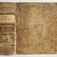 1719 THEOLOGY BOOK in GERMAN antique PIGSKIN BINDING
