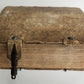 1719 THEOLOGY BOOK in GERMAN antique PIGSKIN BINDING
