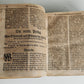 1719 THEOLOGY BOOK in GERMAN antique PIGSKIN BINDING