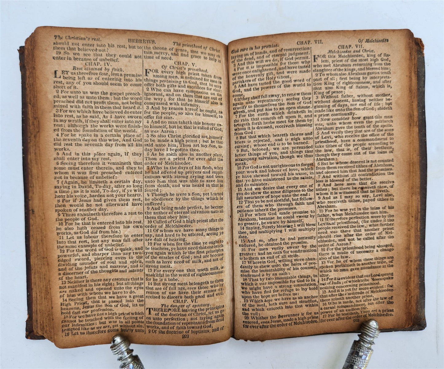 1828 BIBLE the NEW TESTAMENT of LORD & SAVIOUR antique Americana