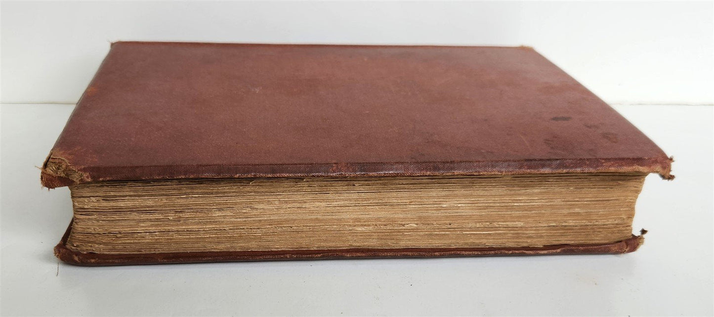 1864 MAN & HIS RELATIONS ILLUSTRATING THE INFLUENCE OF MIND on the BODY antique