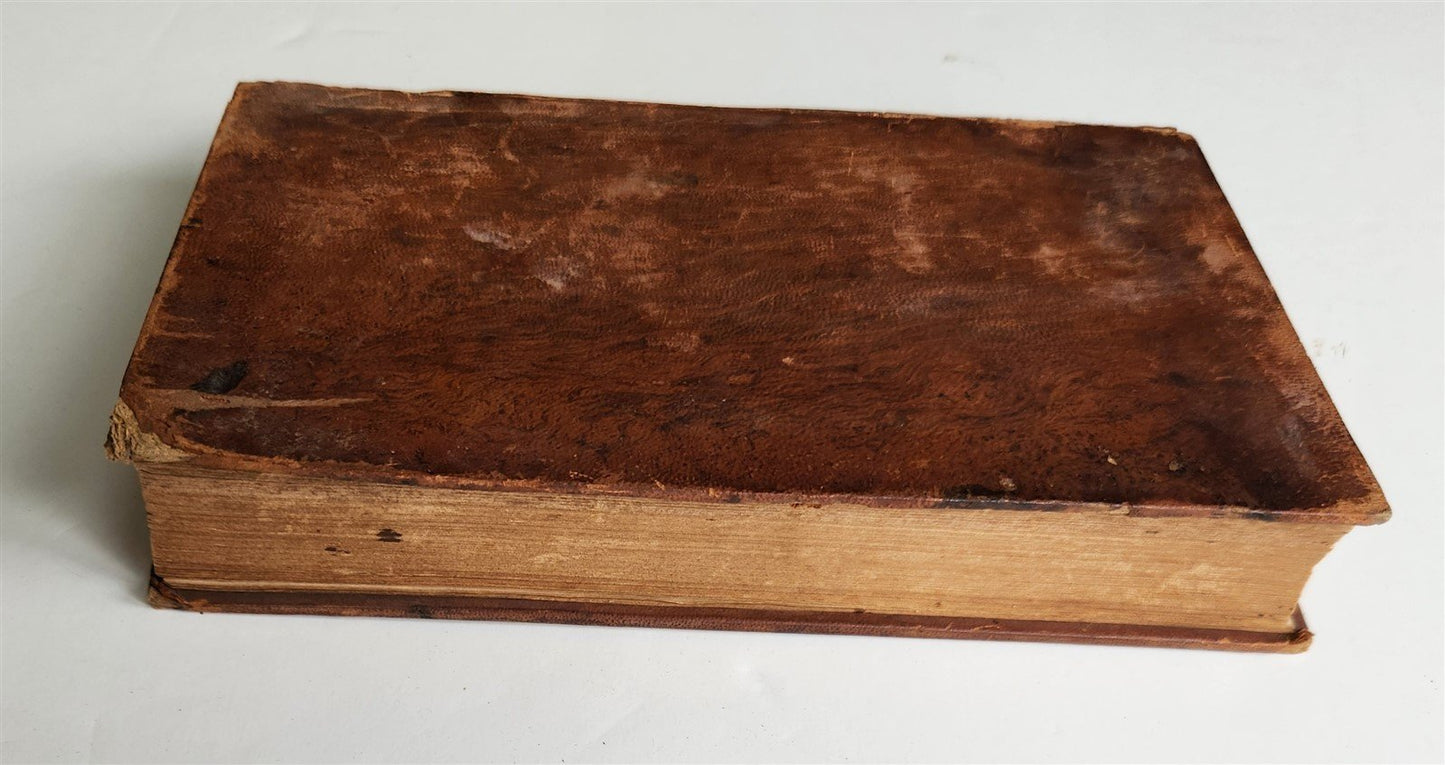 1814 EXPLANATION of PRINCIPAL TYPES THE PROPHECIES from BIBLE antique AMERICANA