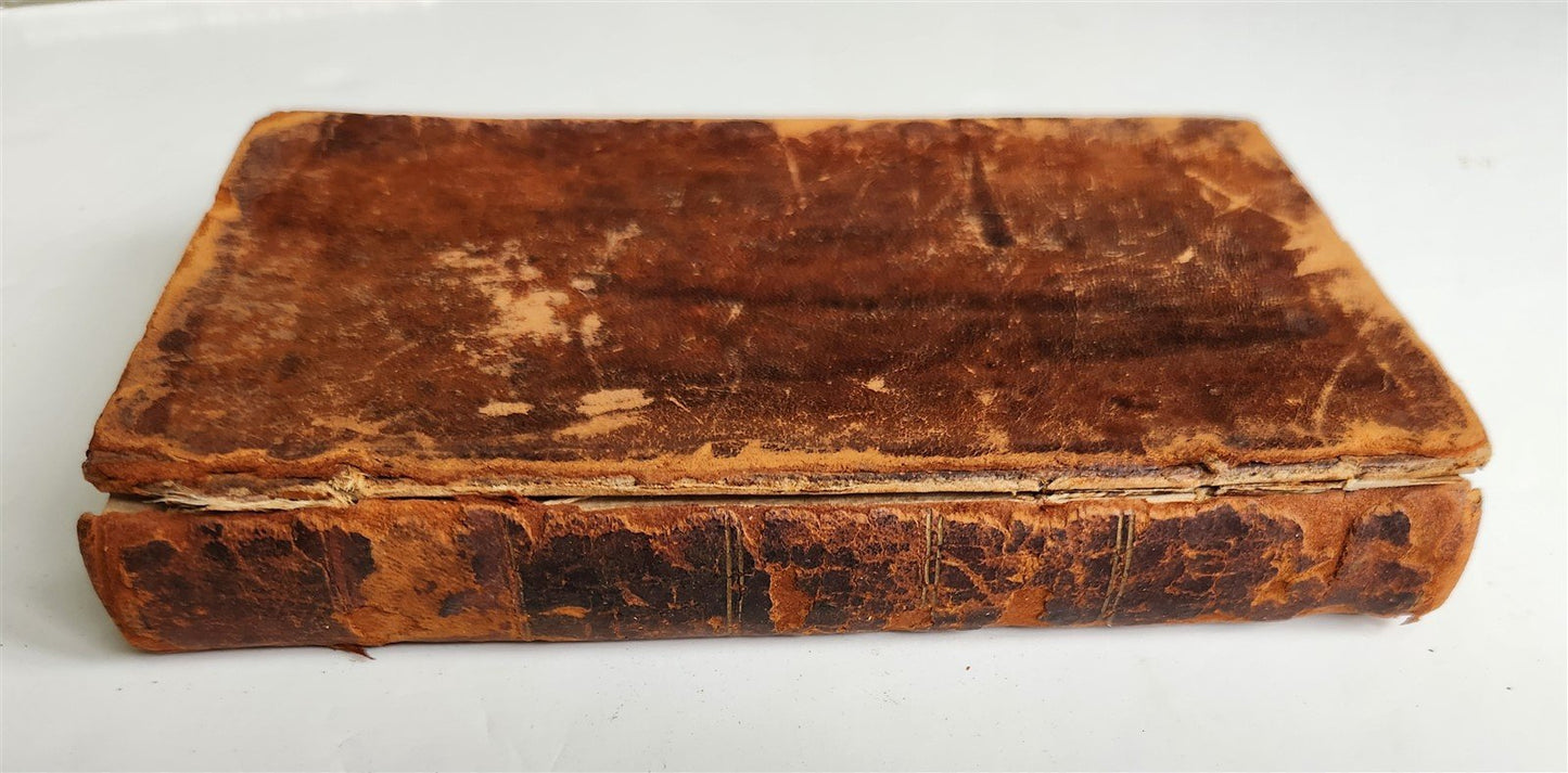 1804 RISE & PROGRESS of the SOUL By Philip Doddridge antique AMERICANA