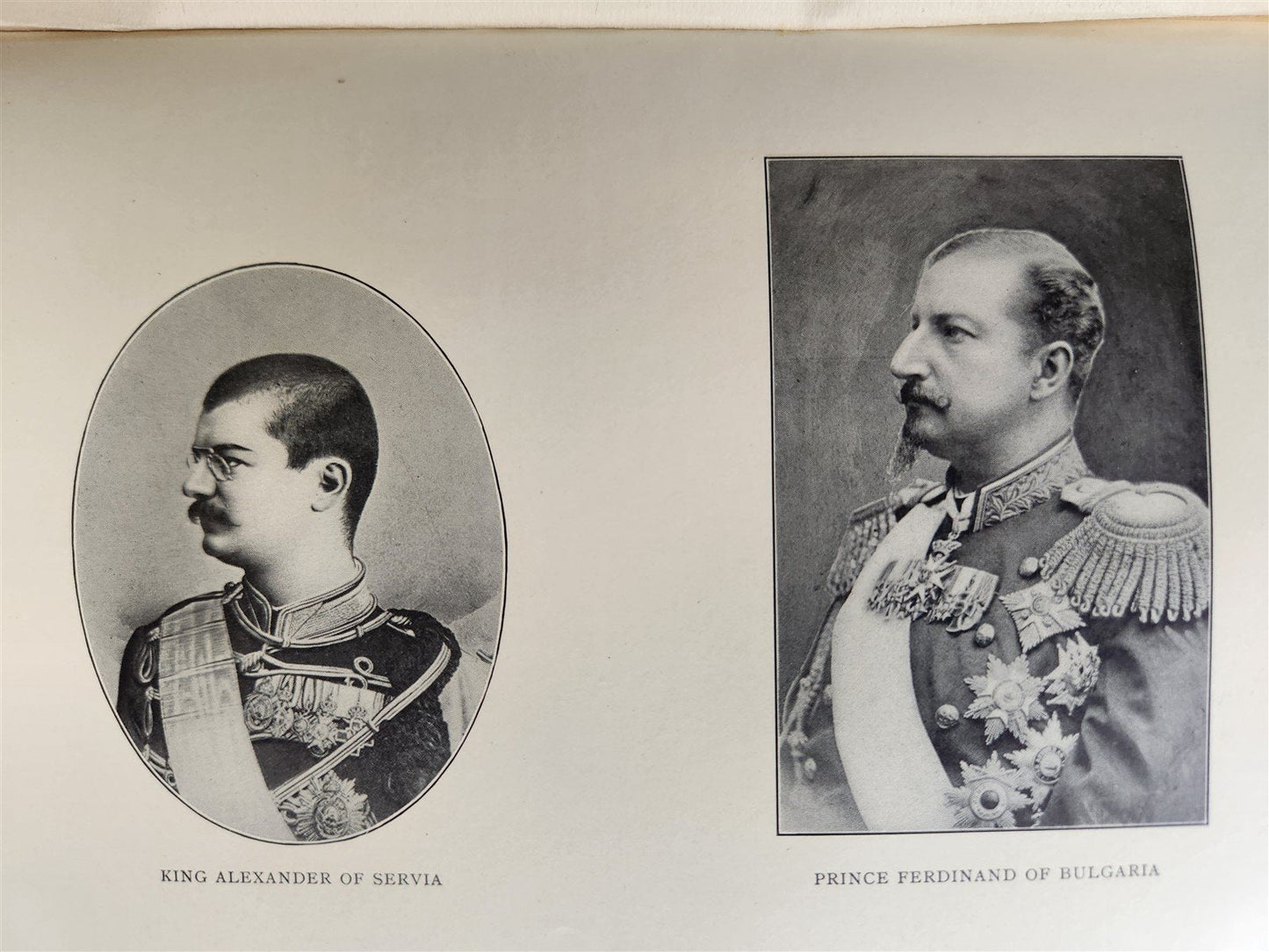 1903 TURK & HIS LOST PROVINCES Greece Bulgaria Servia Bosnia antique ILLUSTRATED