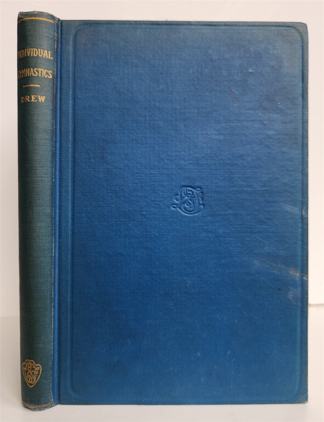 1922 INDIVIDUAL GYMNASTICS antique ILLUSTRATED