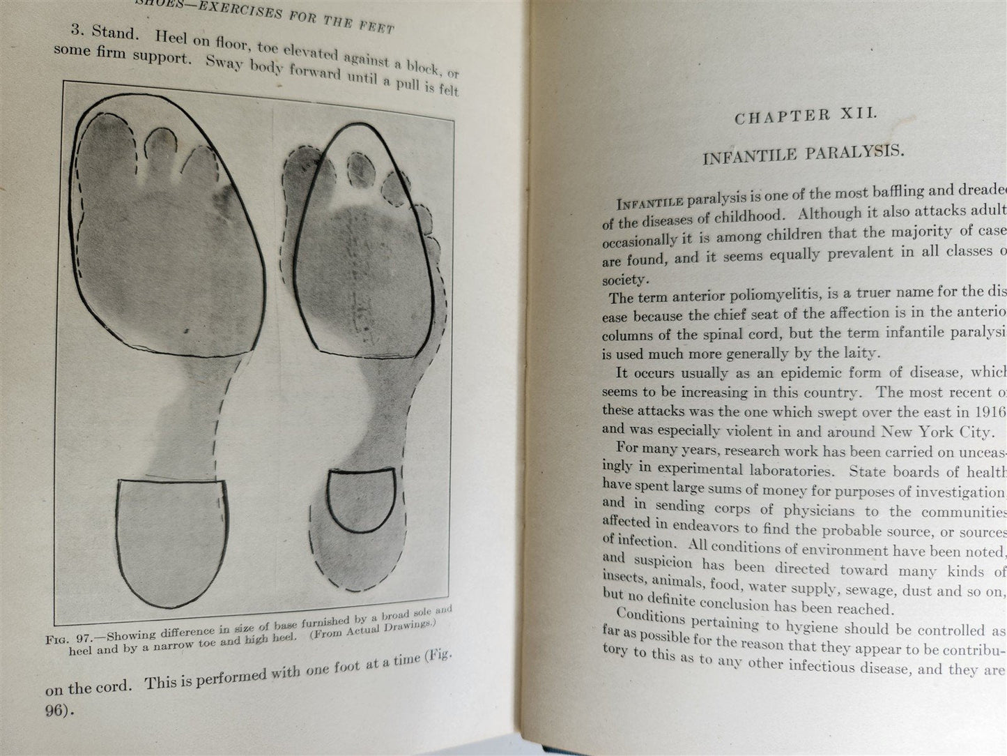 1922 INDIVIDUAL GYMNASTICS antique ILLUSTRATED