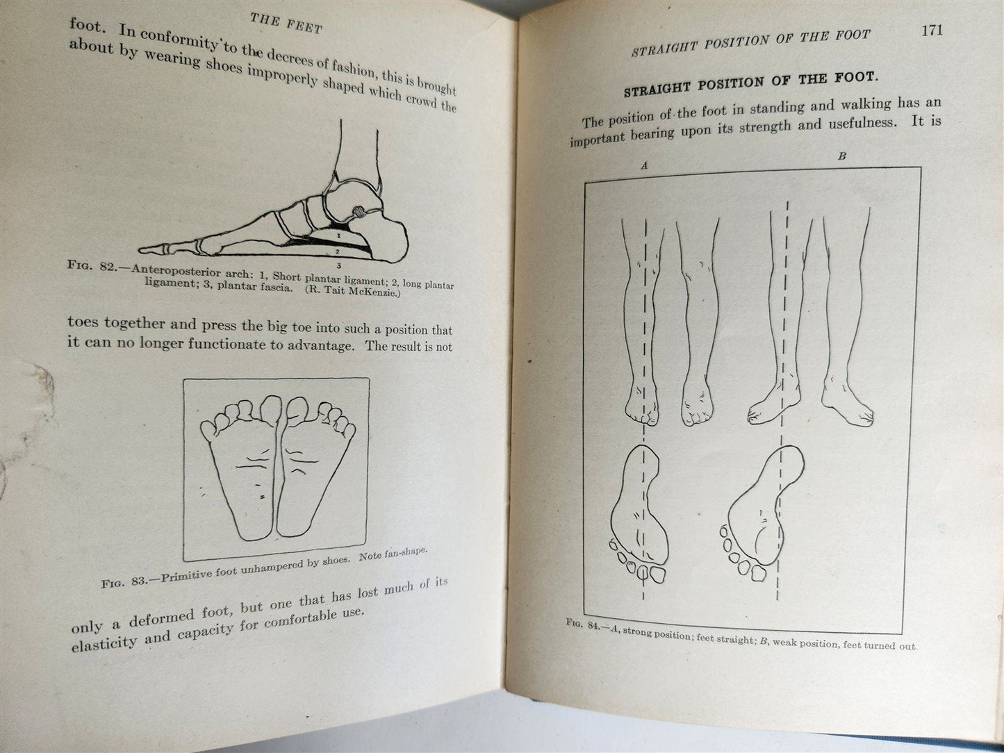 1922 INDIVIDUAL GYMNASTICS antique ILLUSTRATED