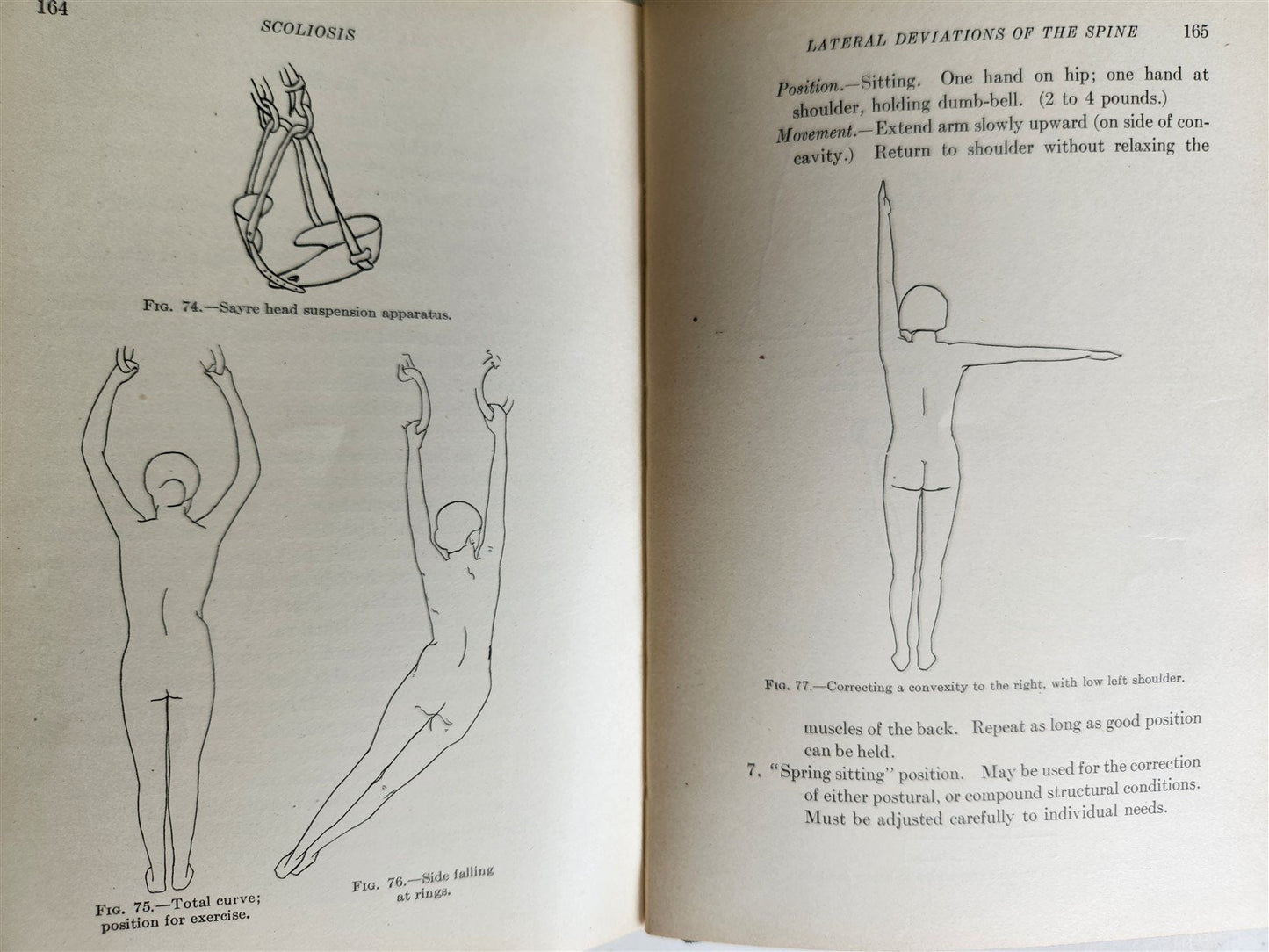 1922 INDIVIDUAL GYMNASTICS antique ILLUSTRATED