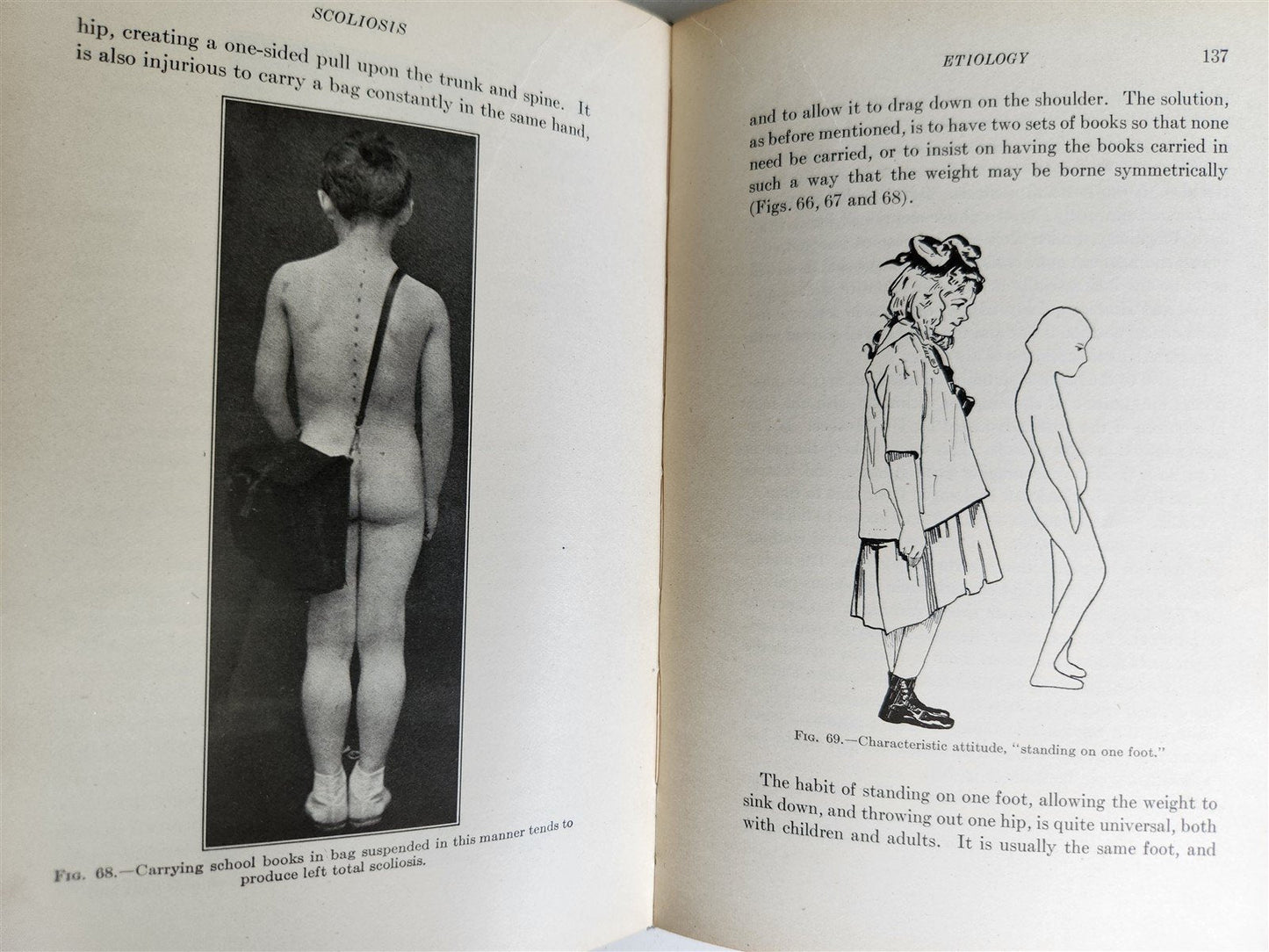 1922 INDIVIDUAL GYMNASTICS antique ILLUSTRATED