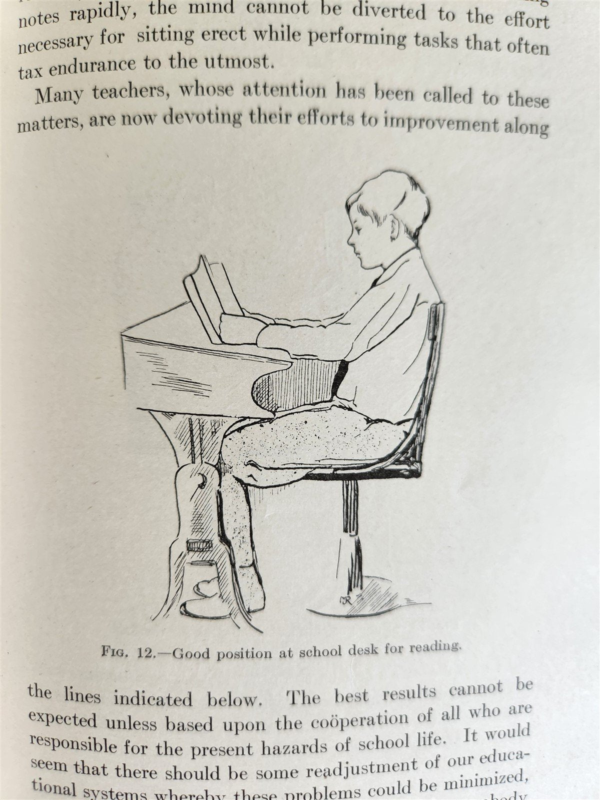1922 INDIVIDUAL GYMNASTICS antique ILLUSTRATED
