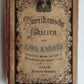 1876 AMERICAN SKETCHES in GERMAN by Karl Knortz AMERIKANISCHE SKIZZEN antique