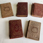 1860s MINIATURE BOOKS LOT of 5 CIVIL WAR ERA antique AMERICANA General Tom Thumb