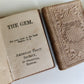1860s MINIATURE BOOKS LOT of 5 CIVIL WAR ERA antique AMERICANA General Tom Thumb