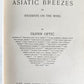 1895 ASIATIC BREEZES or STUDENTS ON THE WING by OLIVER OPTIC antique