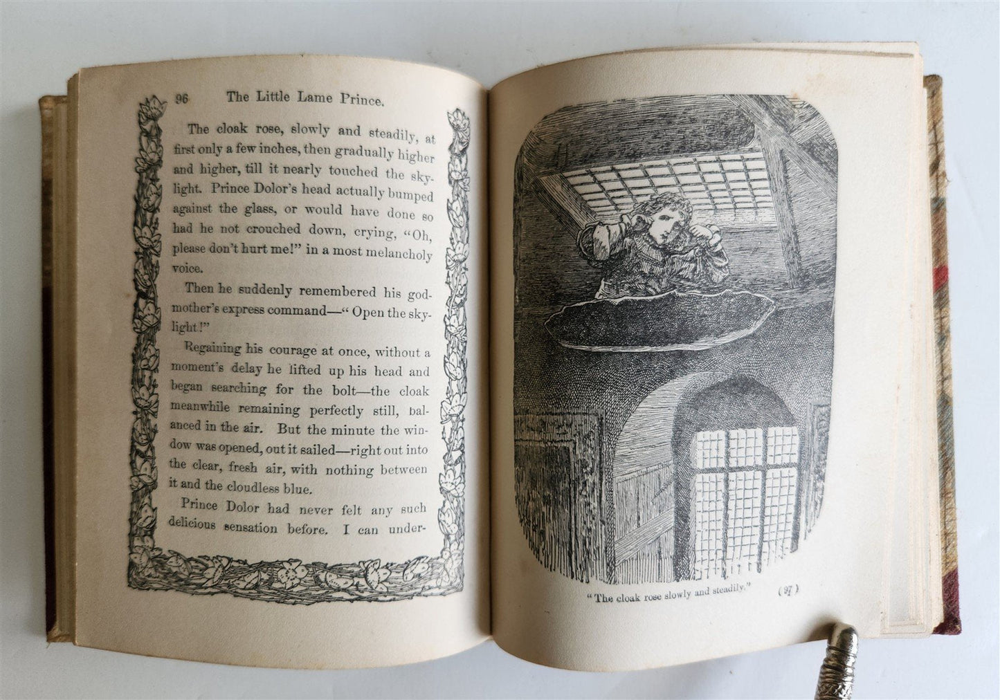 1915 LITTLE LAME PRINCE & his traveling cloak antique ILLUSTRATED CHILDRENS BOOK