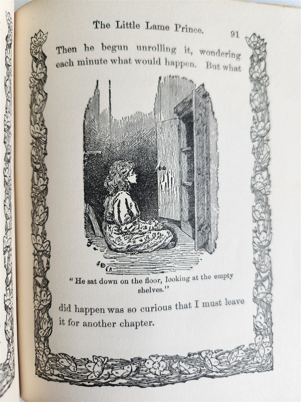 1915 LITTLE LAME PRINCE & his traveling cloak antique ILLUSTRATED CHILDRENS BOOK