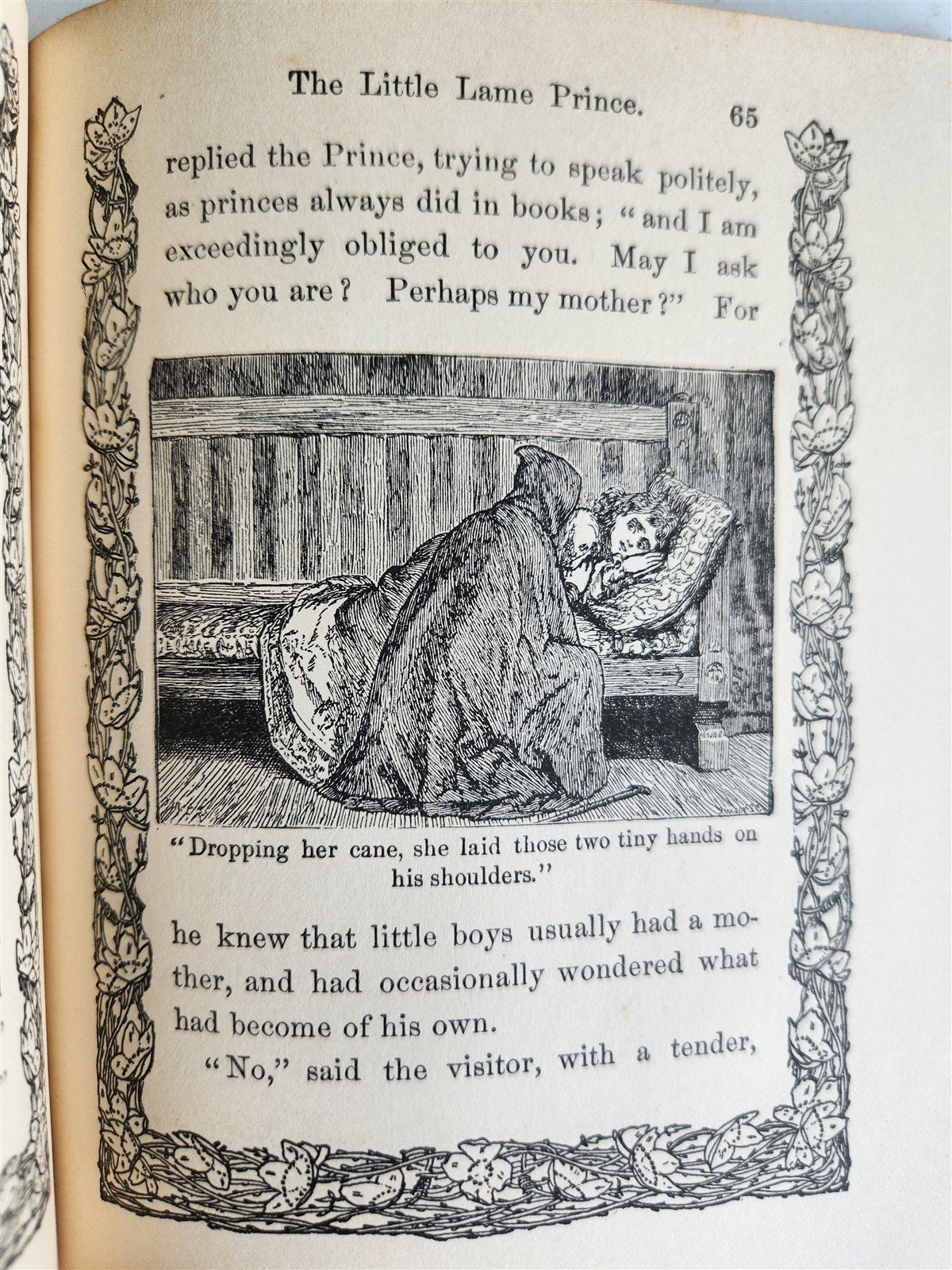 1915 LITTLE LAME PRINCE & his traveling cloak antique ILLUSTRATED CHILDRENS BOOK