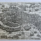 18th CENTURY SMALL MAP OF VENICE antique VENETIA