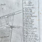 1754 LONDON antique MAP of ST.GILES'S CRIPPLE GATE copper engraving