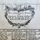 1754 MAP of LONDON antique BILLINGSGATE WARD and BRIDGE WARD