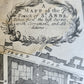 1754 MAP of LONDON antique A MAPP OF THE PARISH OF ST. ANNS