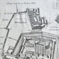 1750s MAP of LONDON antique A MAP of the TOWER LIBERTY