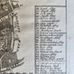 1754 MAP of LONDON antique BISHOPGATE STREET WARD