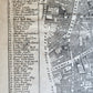 1754 MAP of LONDON antique BISHOPGATE STREET WARD