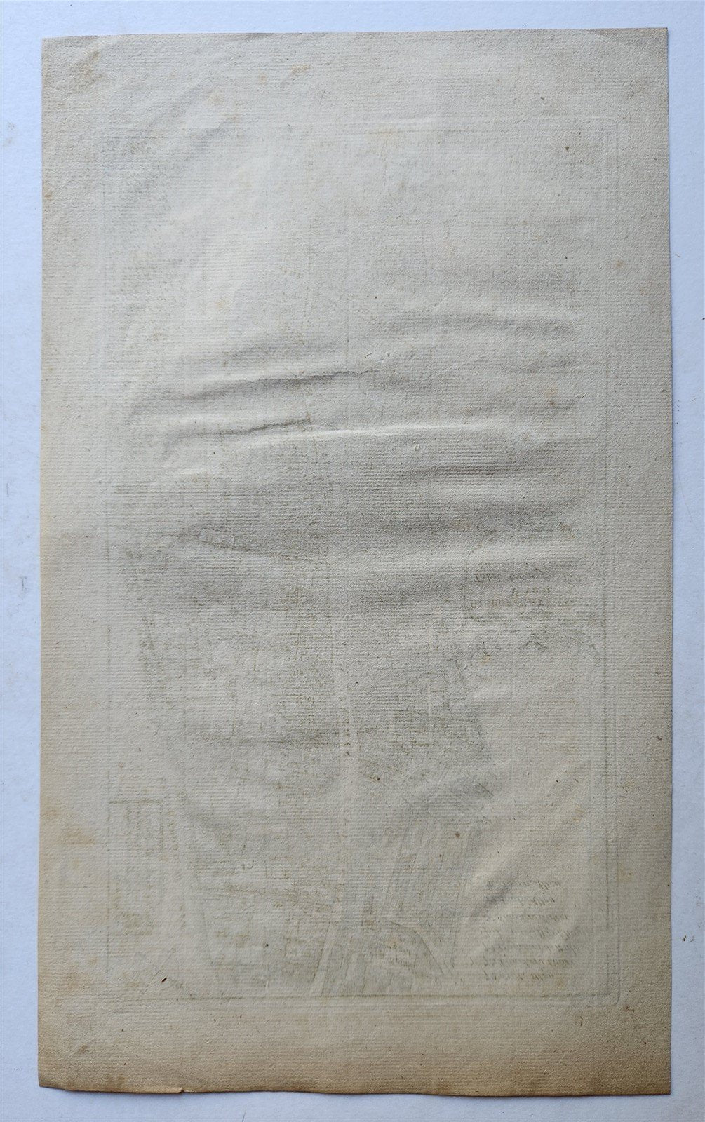 1754 MAP of LONDON antique BISHOPGATE STREET WARD