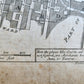 1754 MAP of LONDON antique LANGBORNE & CANDLEWICK WARD