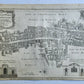1754 MAP of LONDON antique ALDERSGATE WARD