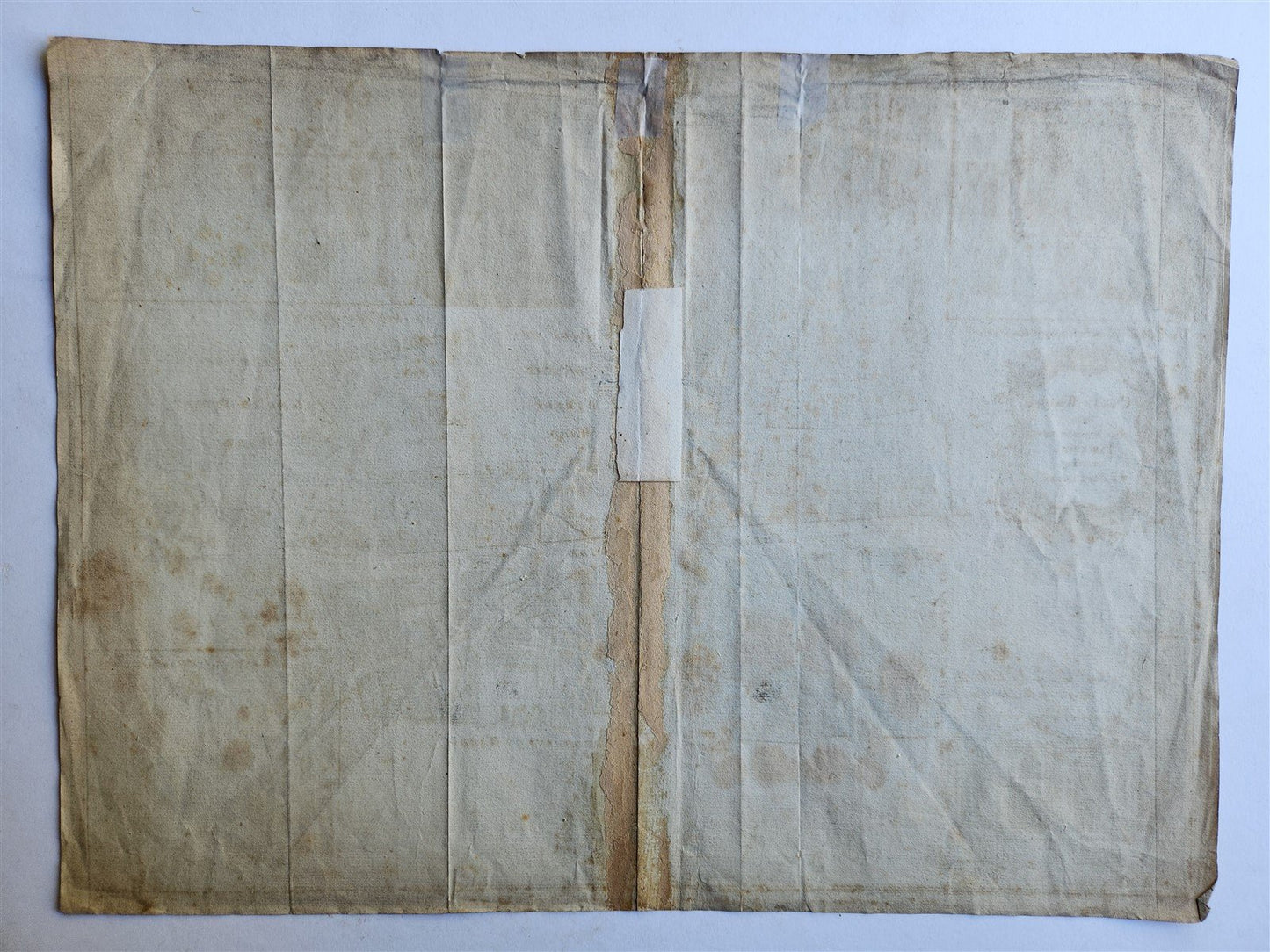 1755 MAP of LONDON antique CHEAP WARD