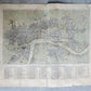 1780s PLAN OF LONDON, WESTMINSTER, & SOUTHWARK antique