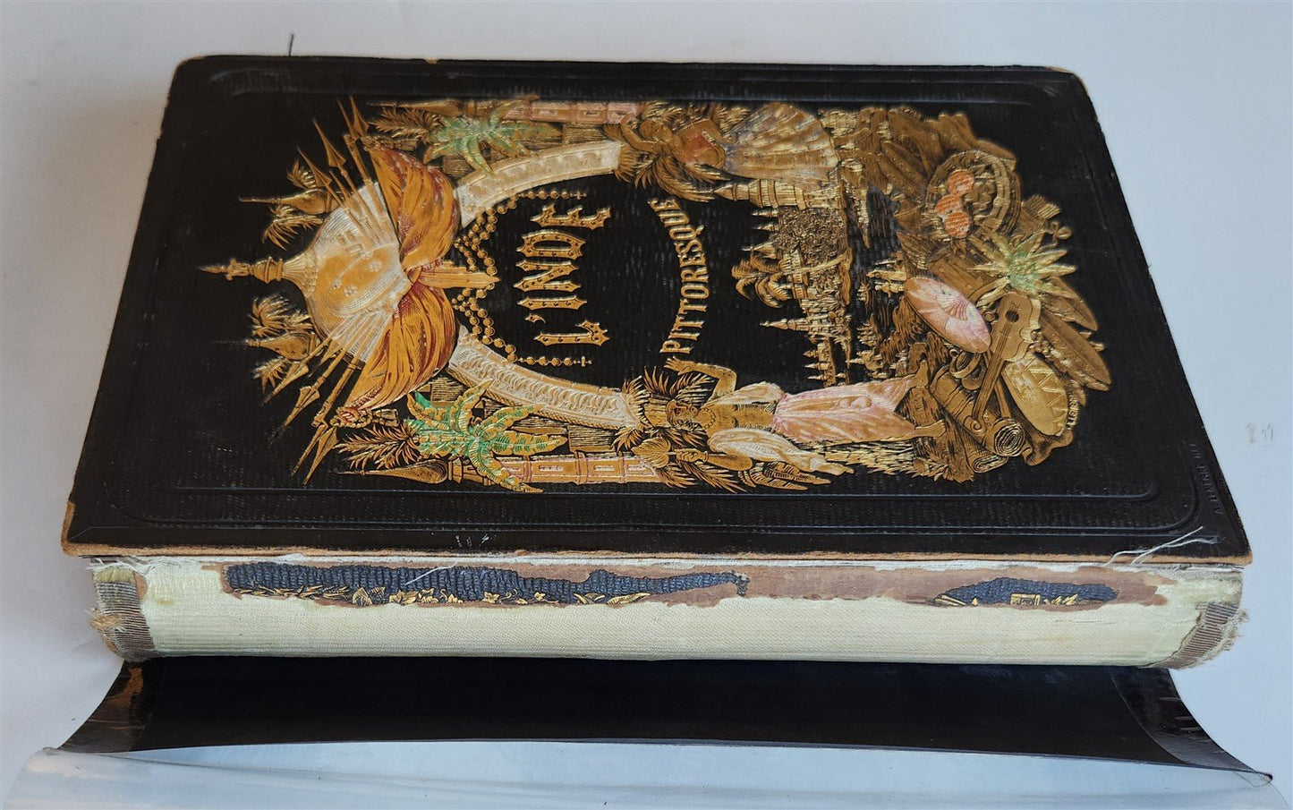 1861 PICTURESQUE INDIA ANTIQUE ILLUSTRATED L'INDE PITTORESQUE