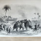 1861 PICTURESQUE INDIA ANTIQUE ILLUSTRATED L'INDE PITTORESQUE