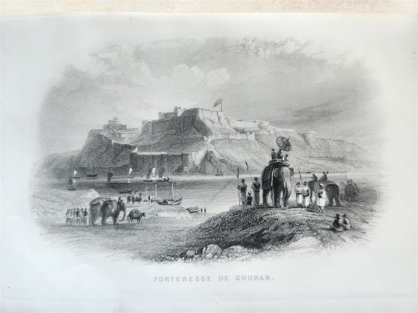 1861 PICTURESQUE INDIA ANTIQUE ILLUSTRATED L'INDE PITTORESQUE