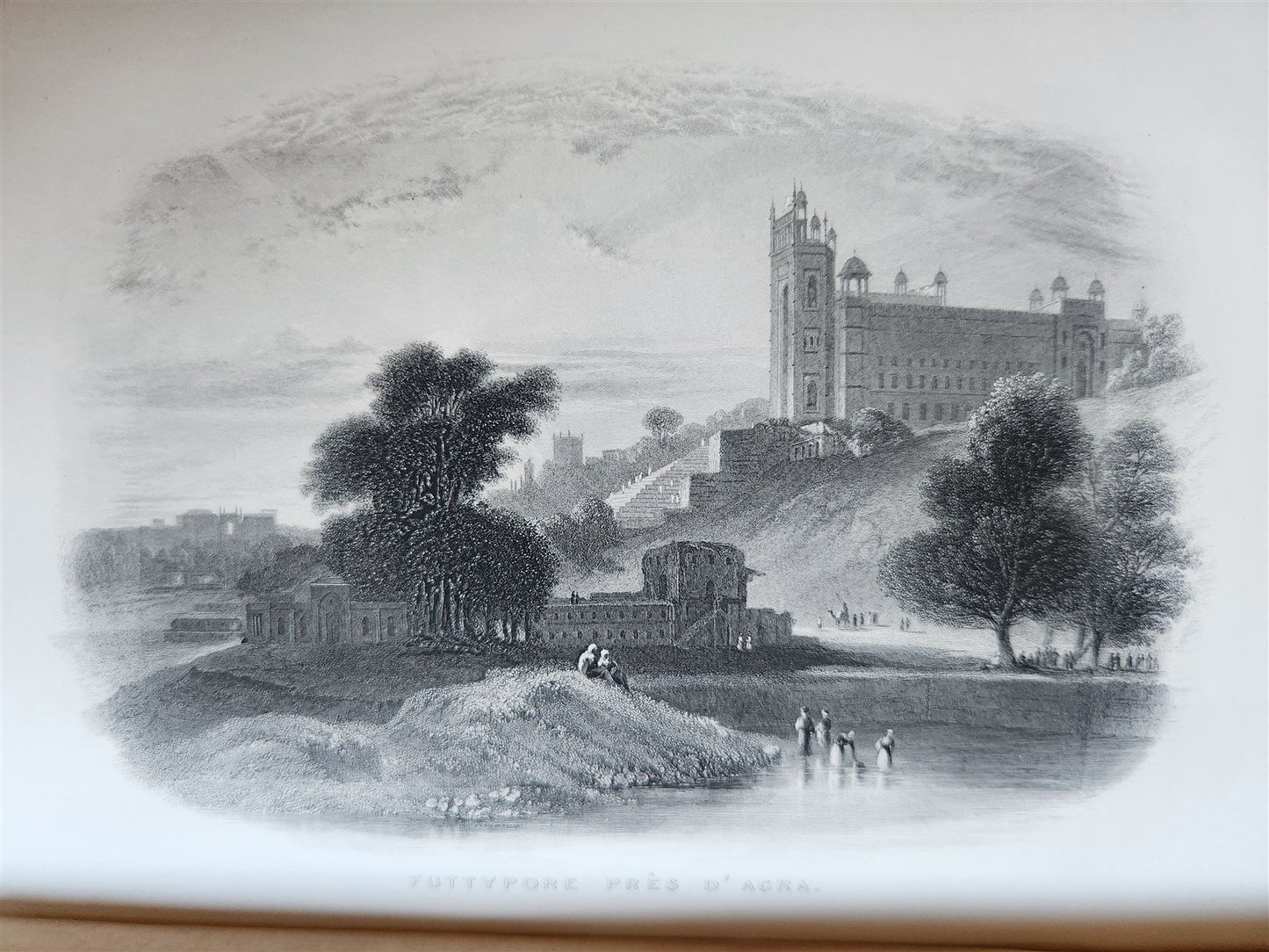 1861 PICTURESQUE INDIA ANTIQUE ILLUSTRATED L'INDE PITTORESQUE