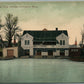 ARLINGTON MA BOAT CLUB HOUSE ANTIQUE POSTCARD